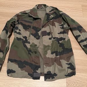 French army jacket camo